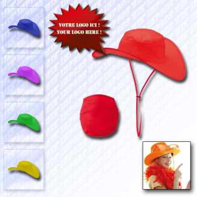 Chapeau country pliable