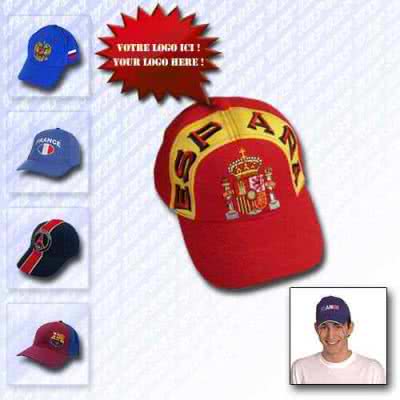 Casquette design supporteurs